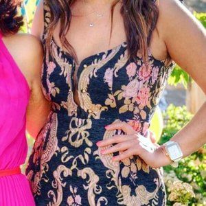 For Love and Lemons Brocade Tapestry Dress Size Small